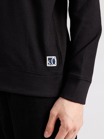 Sweat-shirt s.Oliver en noir