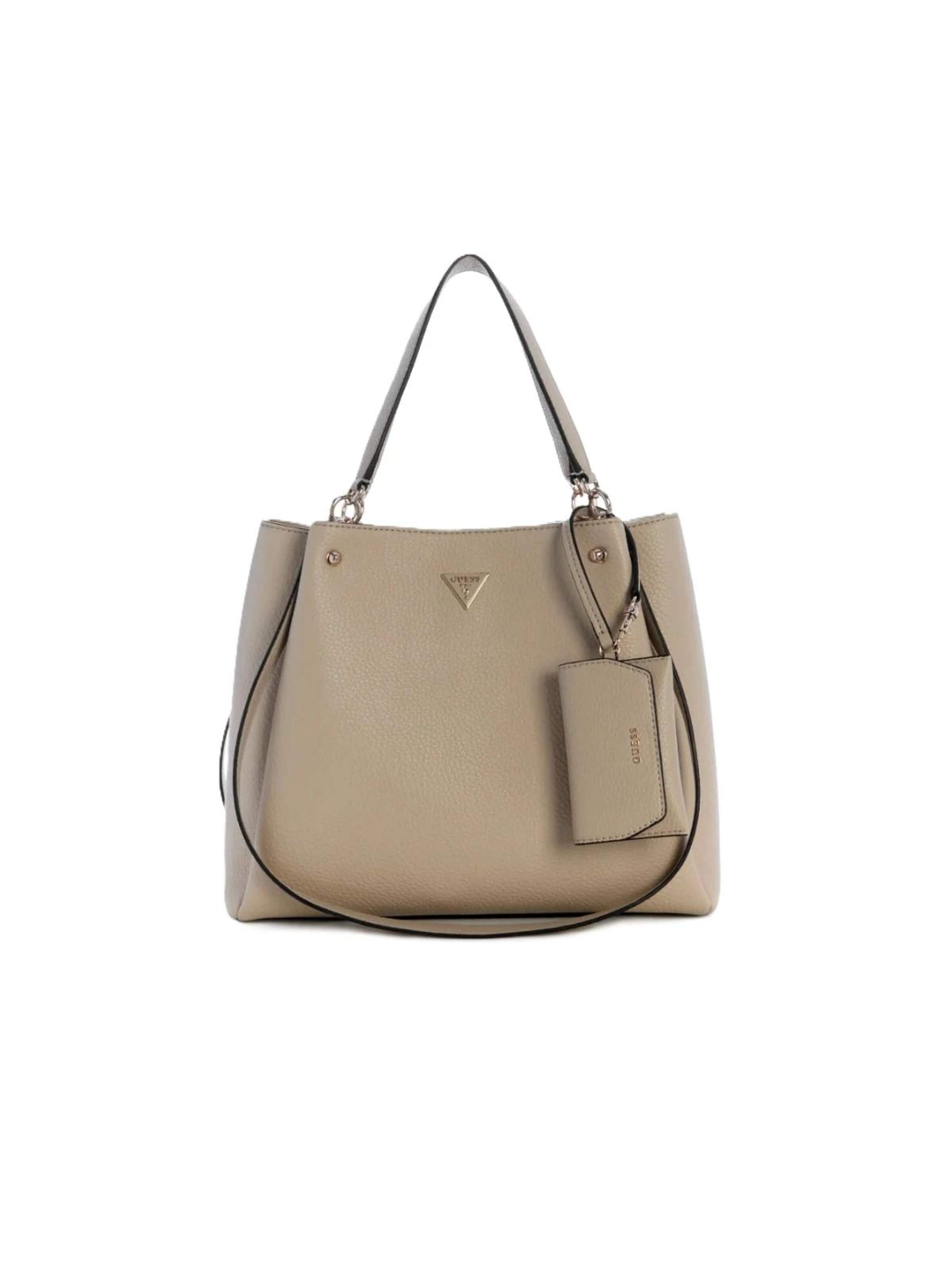 GUESS Handtasche 'BG230623'‌‌‌‌‌‌‌‌ in Beige: Vorderseite
