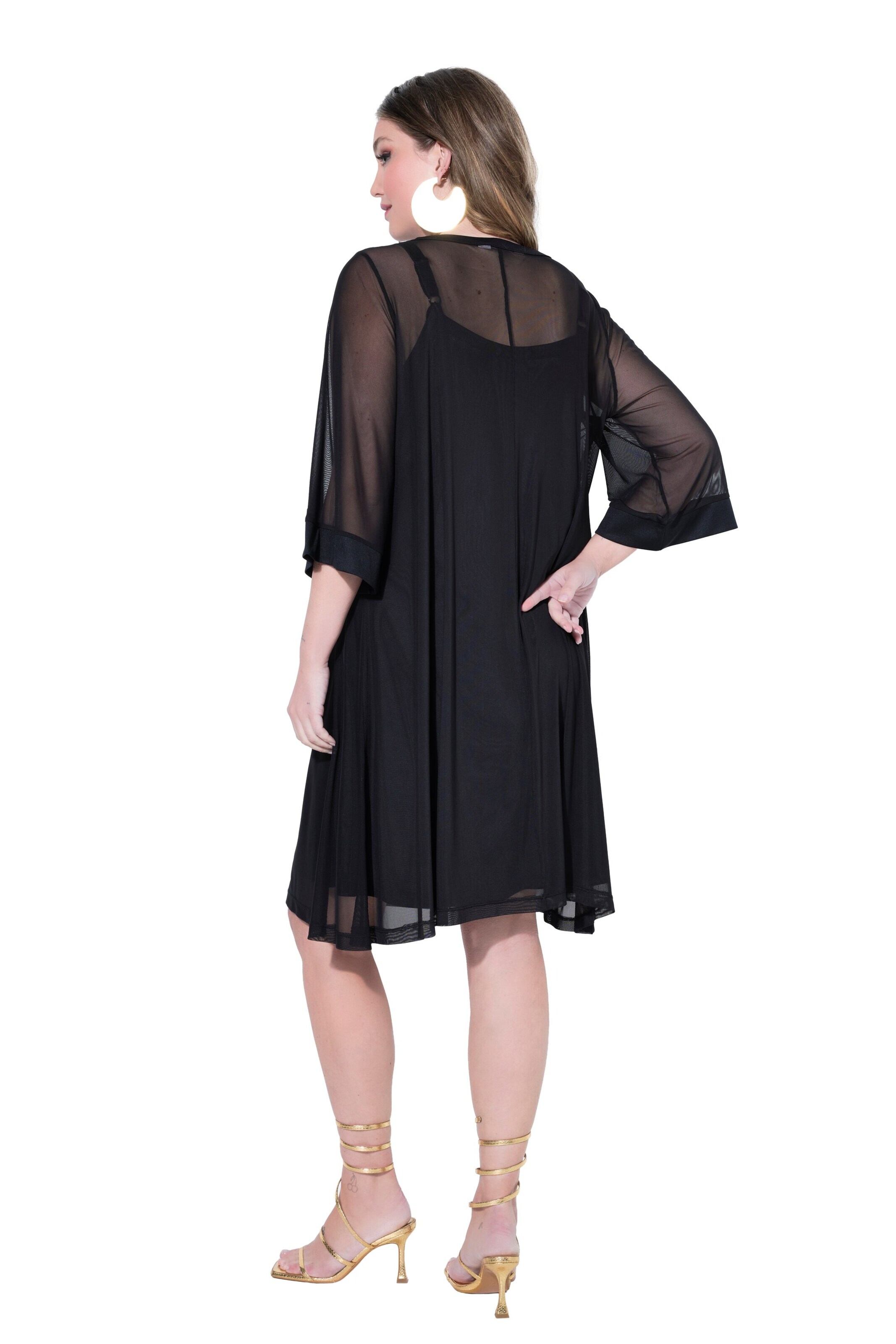 MIAMODA Jurk in Zwart