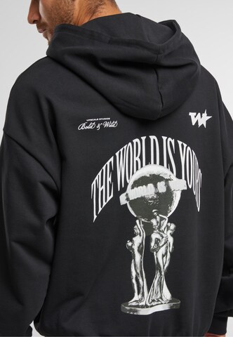 Mister Tee Sweatshirt 'Your World' i sort