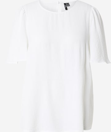 Vero Moda Curve Блузка 'VMCALVA' в Белый: спереди