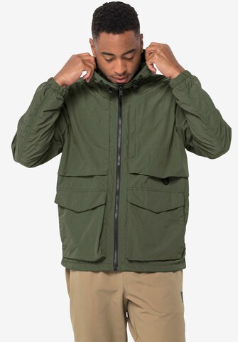 JACK WOLFSKIN Outdoor jacket in Green