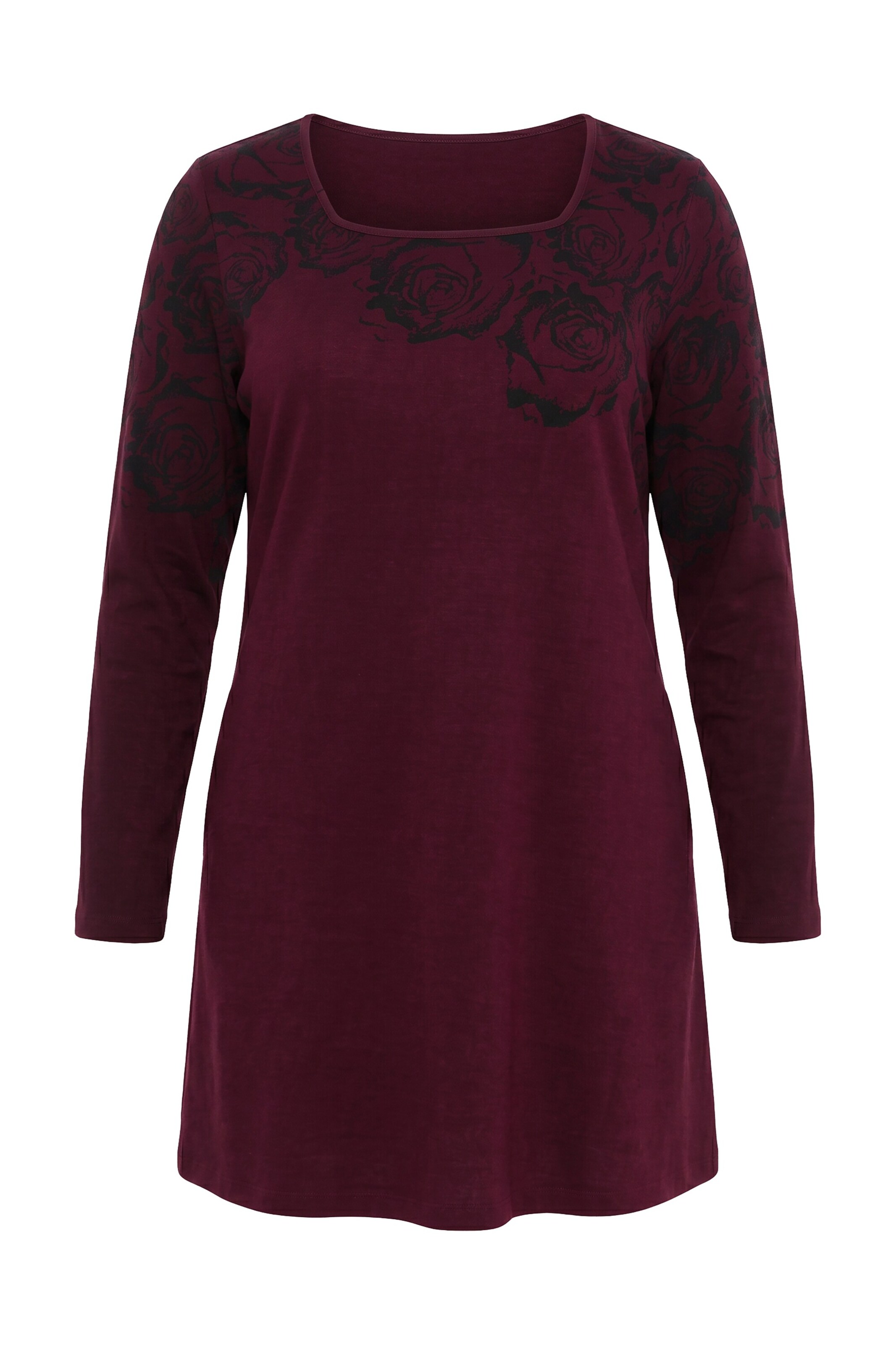 Ulla Popken Shirt in Rot: Vorderseite