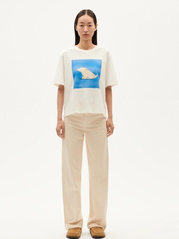 Thinking MU T-Shirt 'Lucia' (GOTS) in Weiß