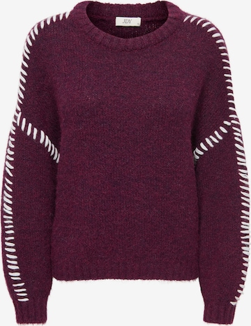 JDY Sweater 'JDYZoey' in Red: front