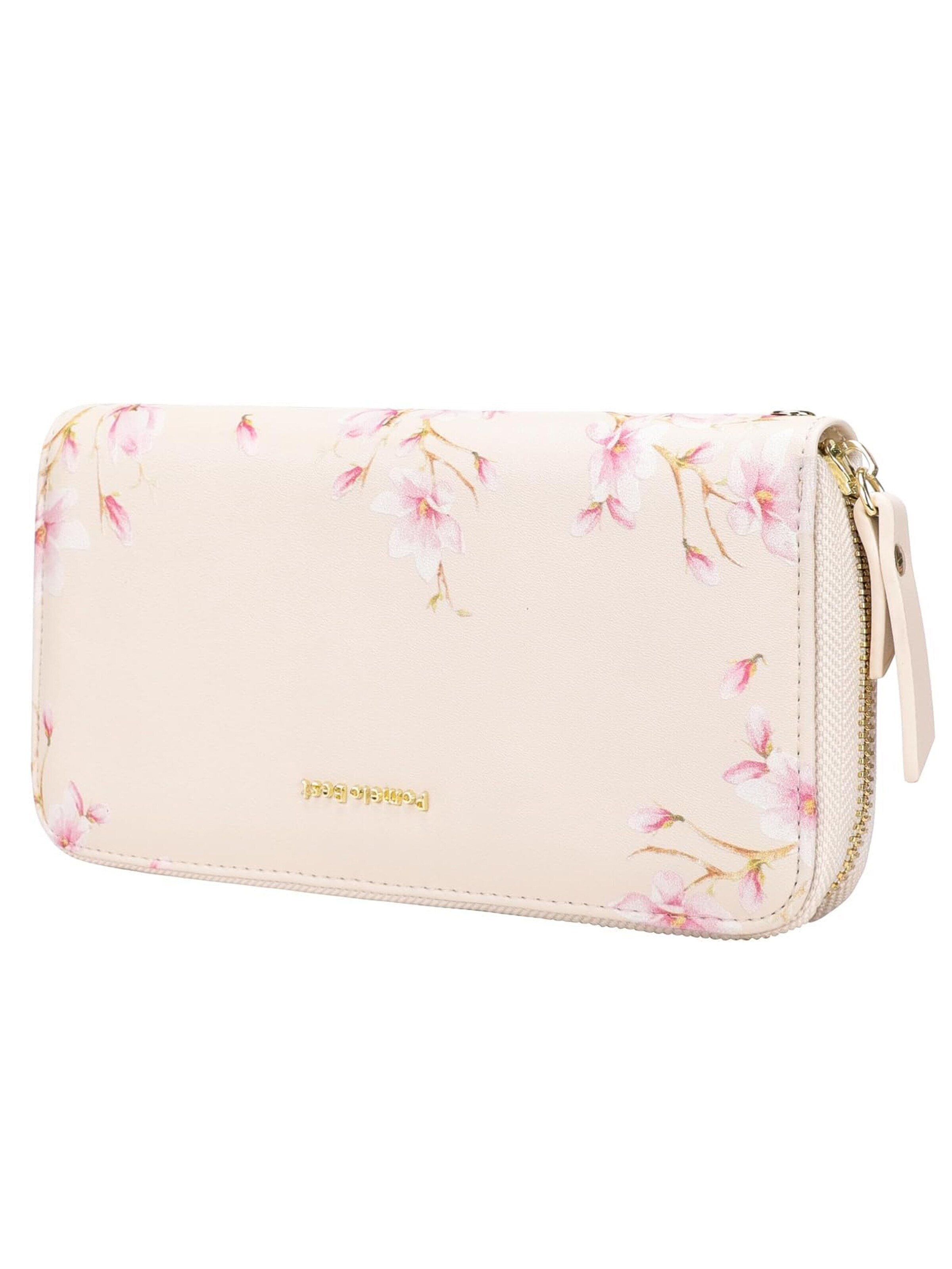 Portamonete 'Pomelo Best Portemonnaie Damen mit Blumenprint' di Pomelo Best in beige