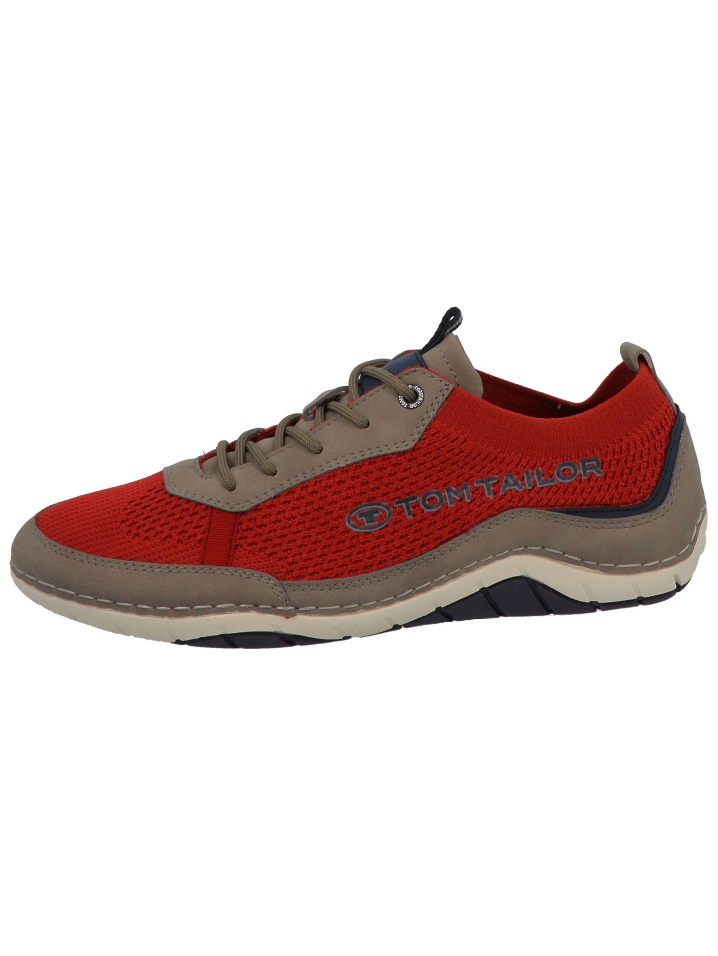 Sneaker bassa di TOM TAILOR in rosso: frontale