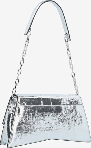 Karl Lagerfeld Schultertasche 'Ikonik 2.0' in Silber