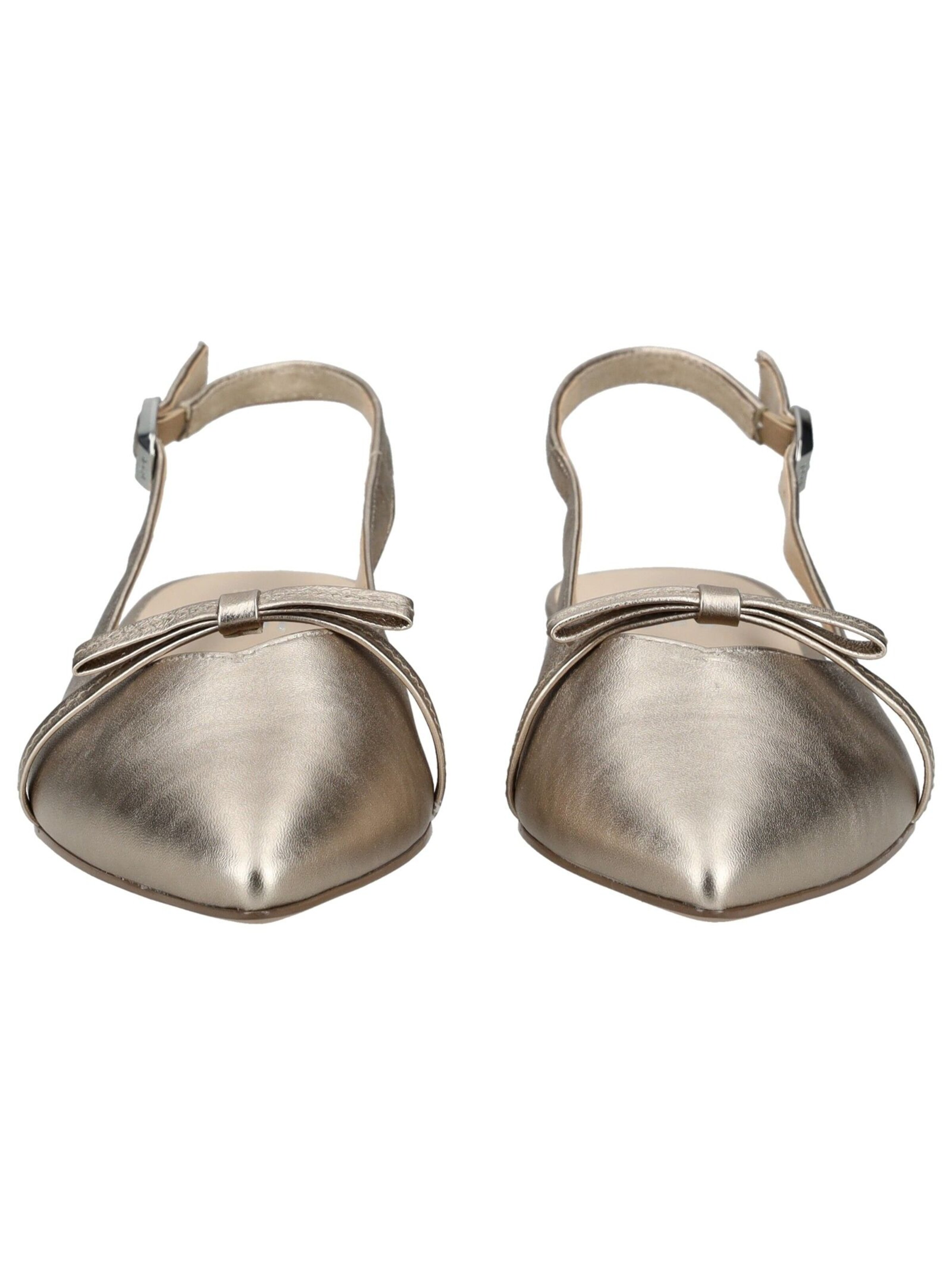 Högl Ballerina met riempjes in Goud