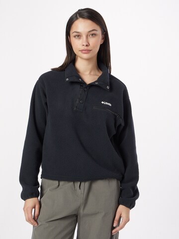 COLUMBIA Sportpullover 'Helvetia' in Schwarz: Vorderseite