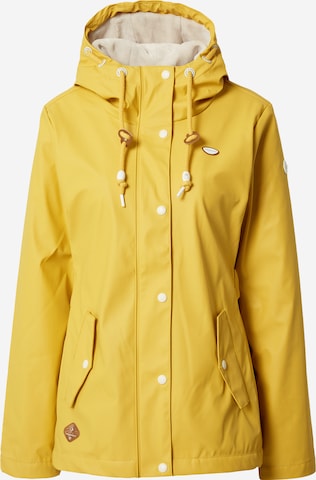 Ragwear Between-Season Jacket 'MARGGE' in Yellow: front