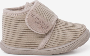 Pisamonas Hausschuh in Grau: Vorderseite