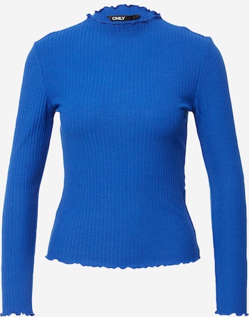 ONLY Shirt 'ONLEMMA' in Blau: Vorderseite