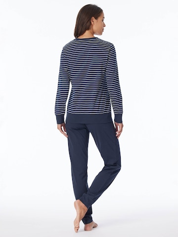 uncover by SCHIESSER Pajama 'UNCOVER Nightwear' in Blue