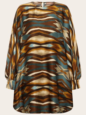 Robe WEARABLE STORIES en marron : devant