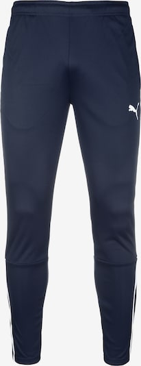 PUMA Sportbroek 'TeamLiga' in de kleur Marine / Wit, Productweergave