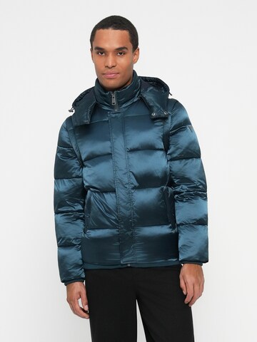 GUESS Talvitakki värissä sininen: etupuoli