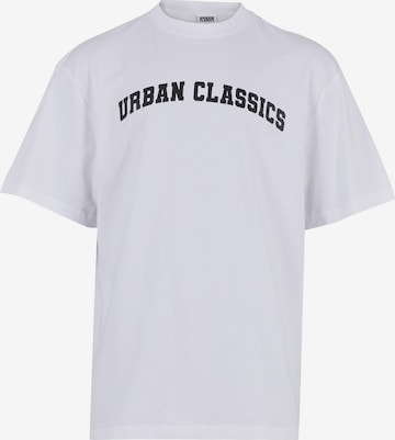 T-Shirt Urban Classics en blanc : devant