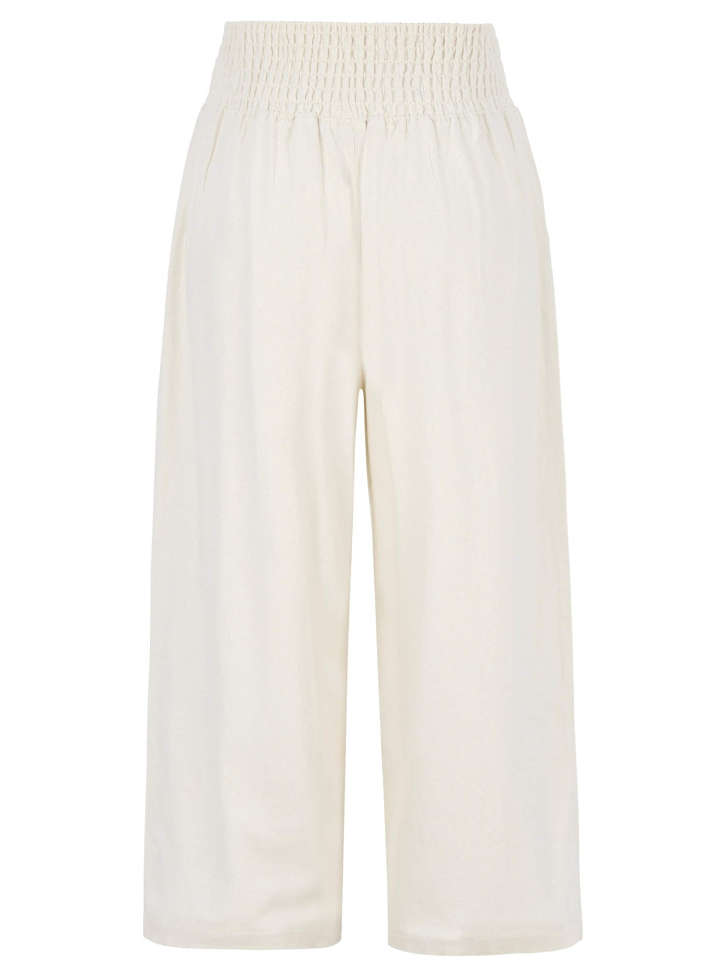 Cellbes of Sweden Loosefit Culotte aus Leinen- und Viskosemischung in Beige