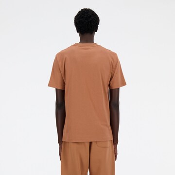 T-Shirt 'Athletics Baseball' new balance en marron