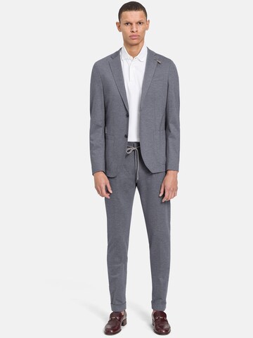 Baldessarini Regular Pleat-Front Pants in Grey