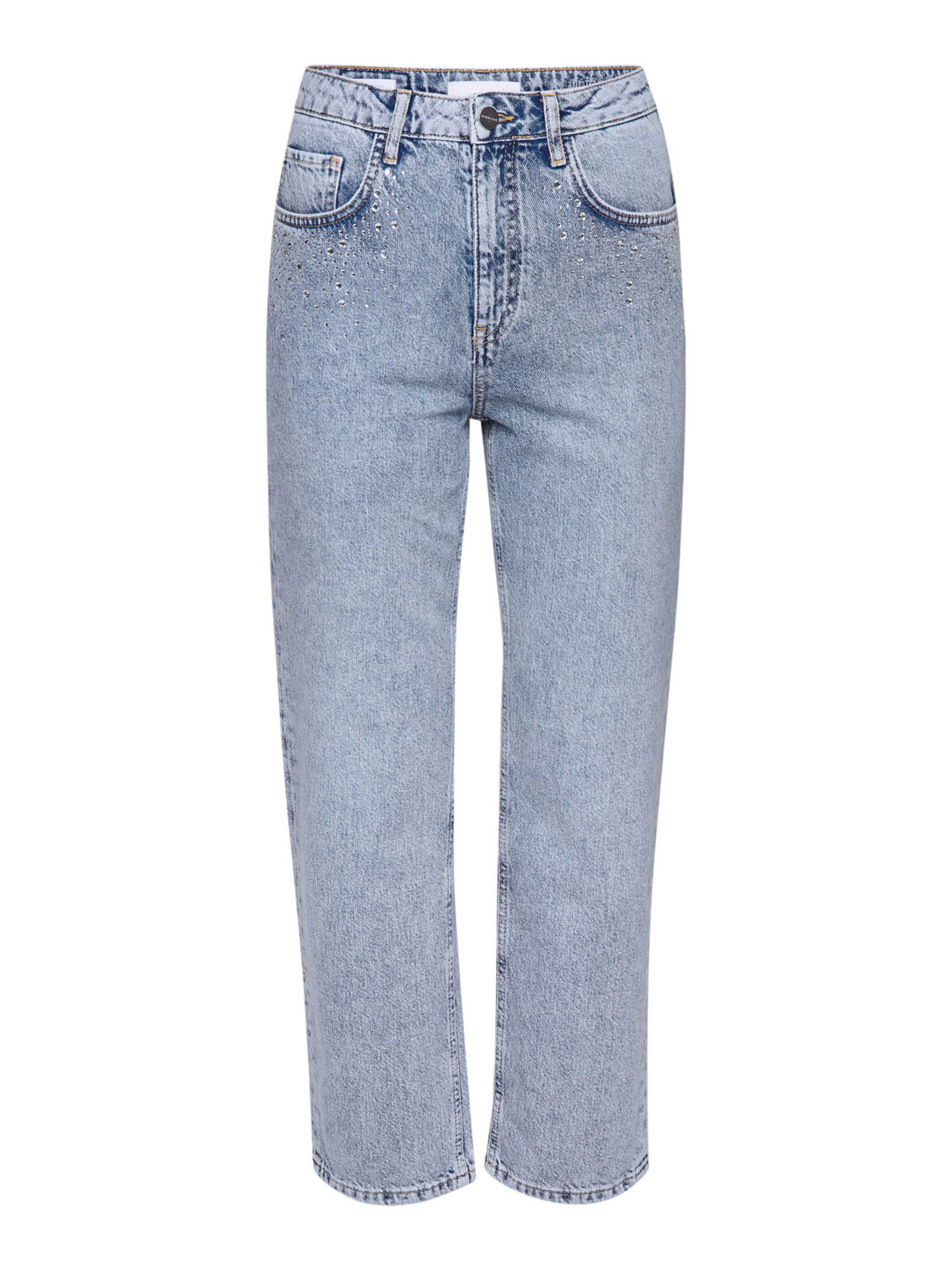 Rich & Royal Regular Jeans in Blau: Vorderseite