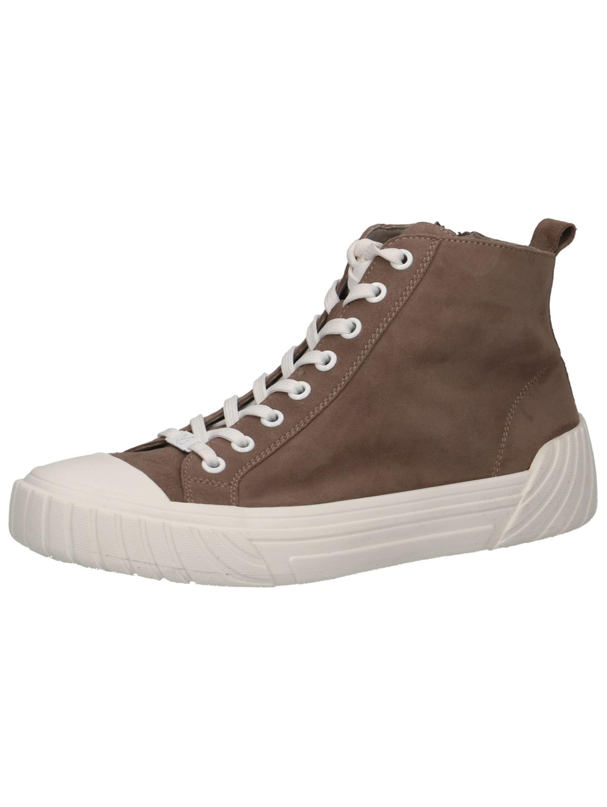Baskets hautes CAPRICE en marron : devant