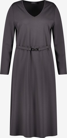 SAMOON Dress in Grey: front