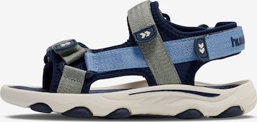 Sandales Hummel en bleu : devant