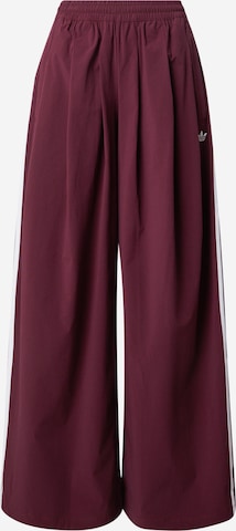 raudona ADIDAS ORIGINALS Plačios klešnės Kelnės 'Adilenium 5.0': priekis
