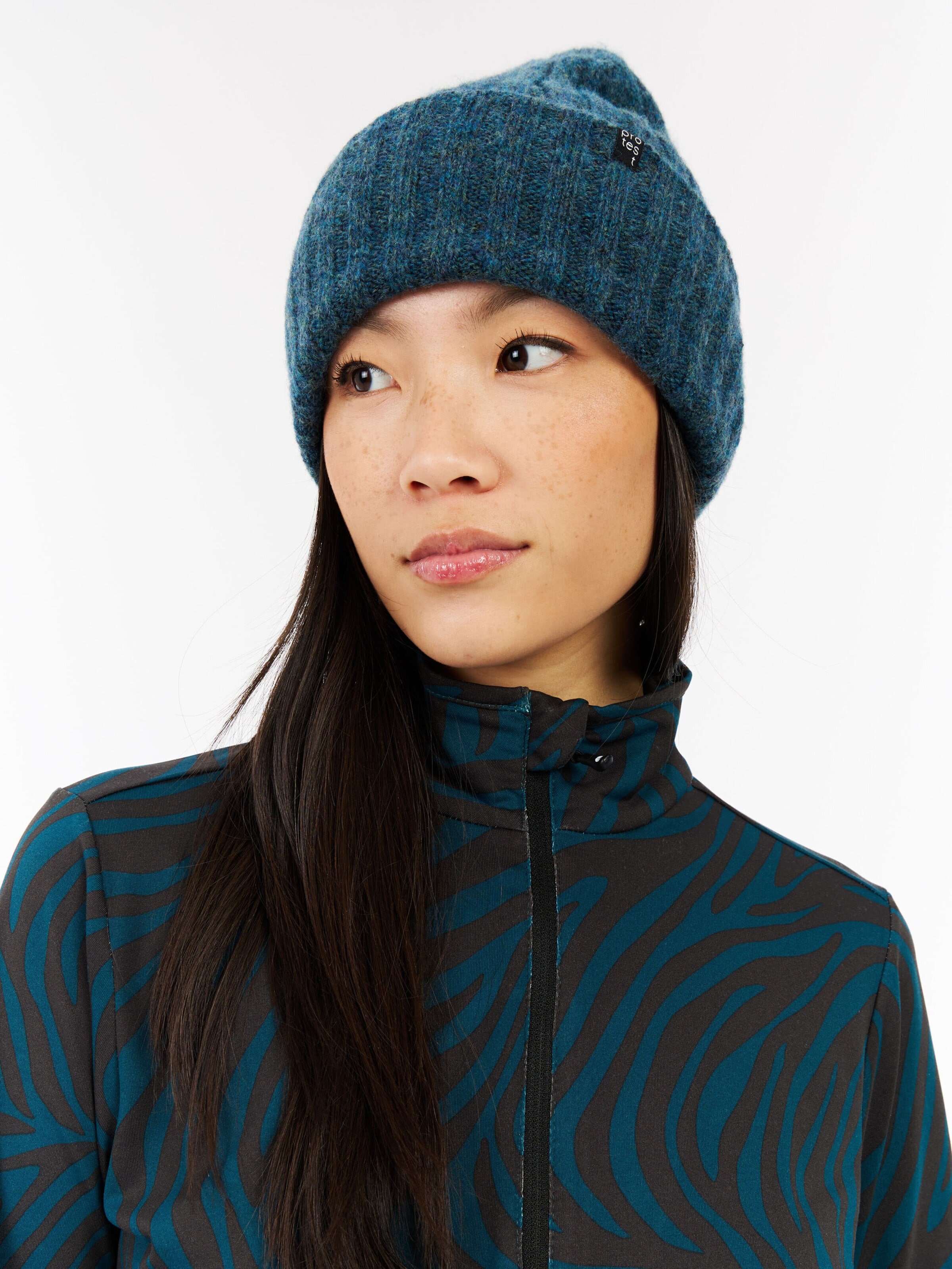 PROTEST Sports sweatshirt 'PRTEsher' in Blue