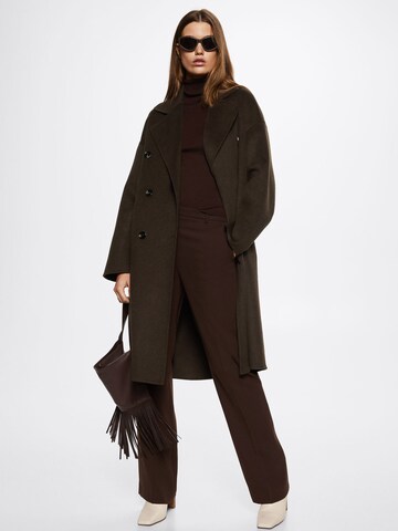 MANGO Between-Seasons Coat 'Picarol' in Brown