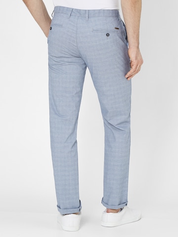 REDPOINT Slimfit Chinohose in Blau