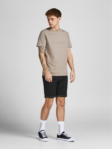 JACK & JONES regular Τζιν σε μαύρο