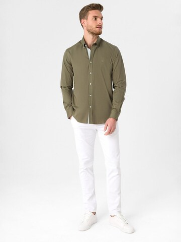 Regular fit Camicia di Dandalo in verde
