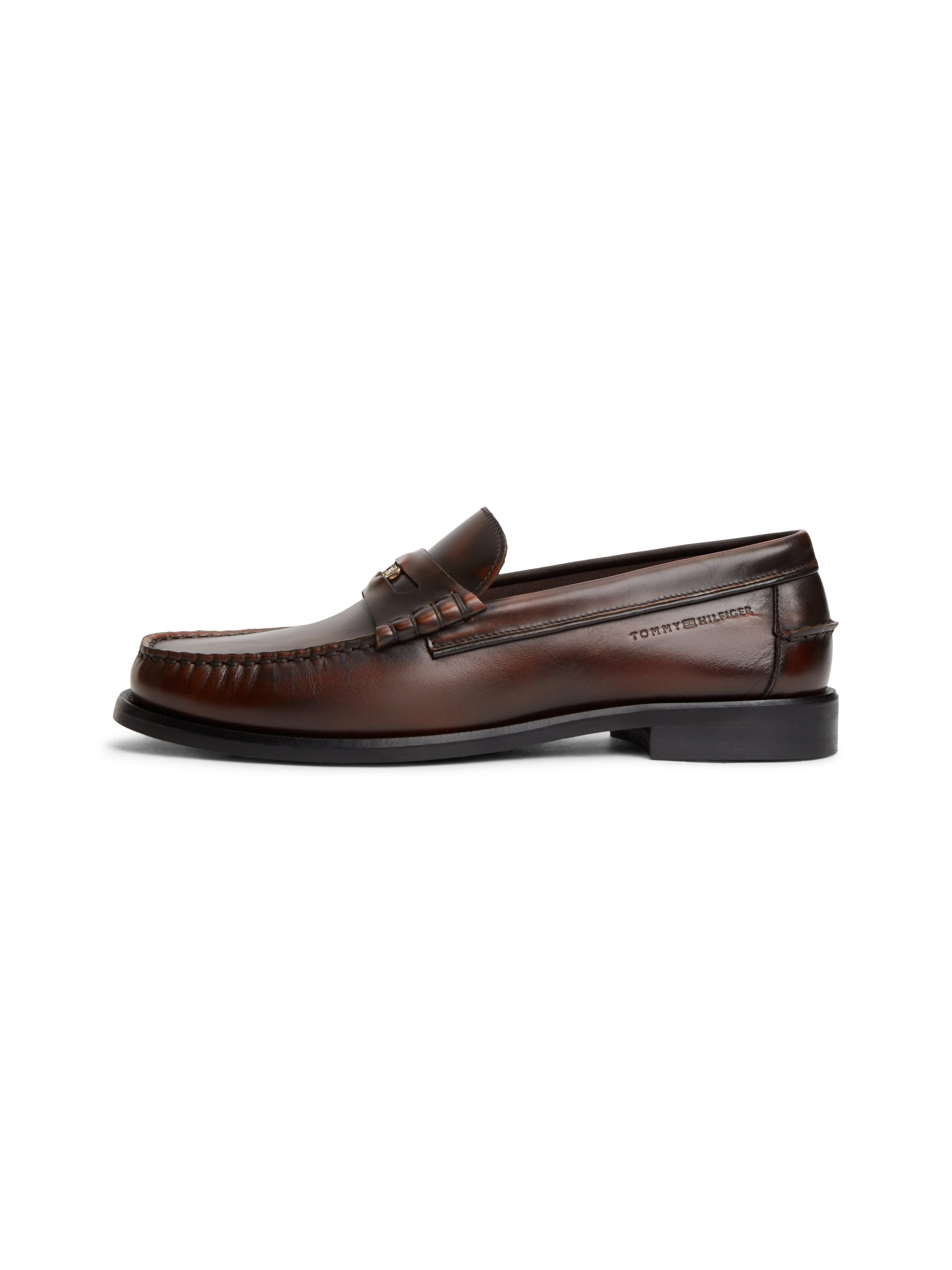 TOMMY HILFIGER Slipper in Braun: Vorderseite