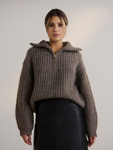 Pull-over 'Lola' Guido Maria Kretschmer Women en marron : devant