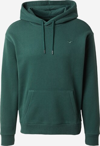 HOLLISTER Sweatshirt i grön: framsida