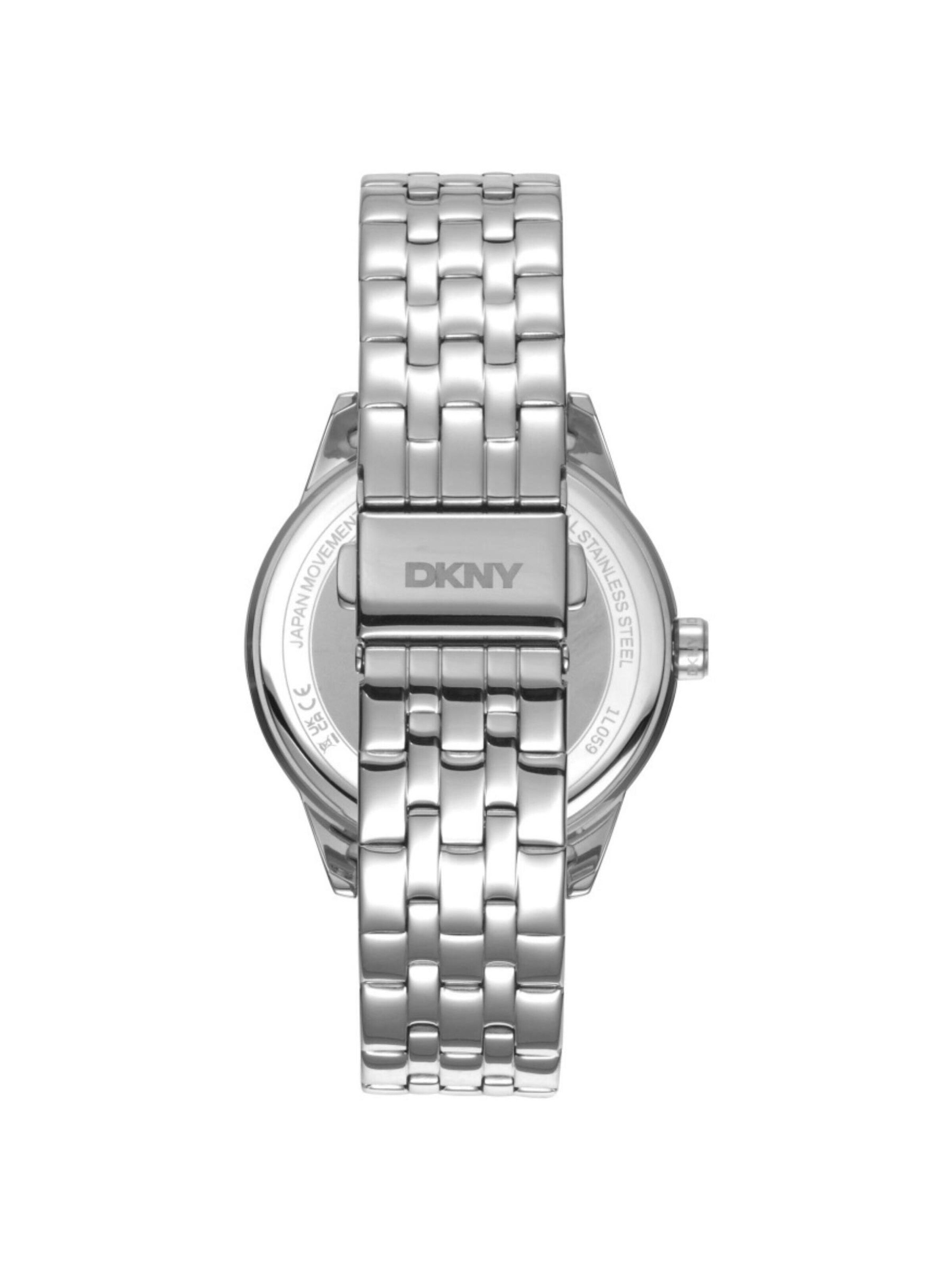 Montre à affichage analogique DKNY en argent