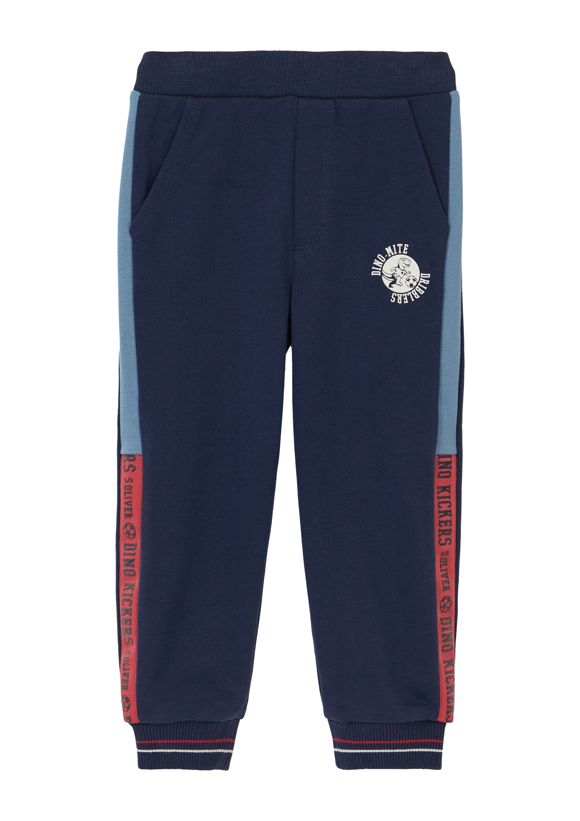 s.Oliver Tapered Pants in Blue: front