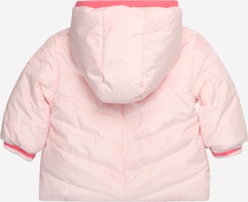 BOSS Kidswear Vinterjakke i rosa