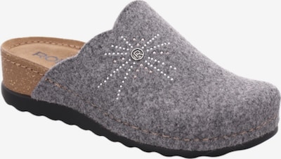 ROHDE Slippers in 36 in mottled grey, Item view