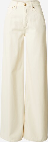 rag & bone Szeroka nogawka Jeansy 'SOFIE' w kolorze beżowy: przód