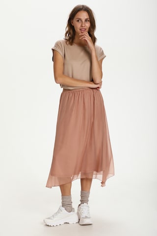 SAINT TROPEZ Skirt 'Coral' in Brown