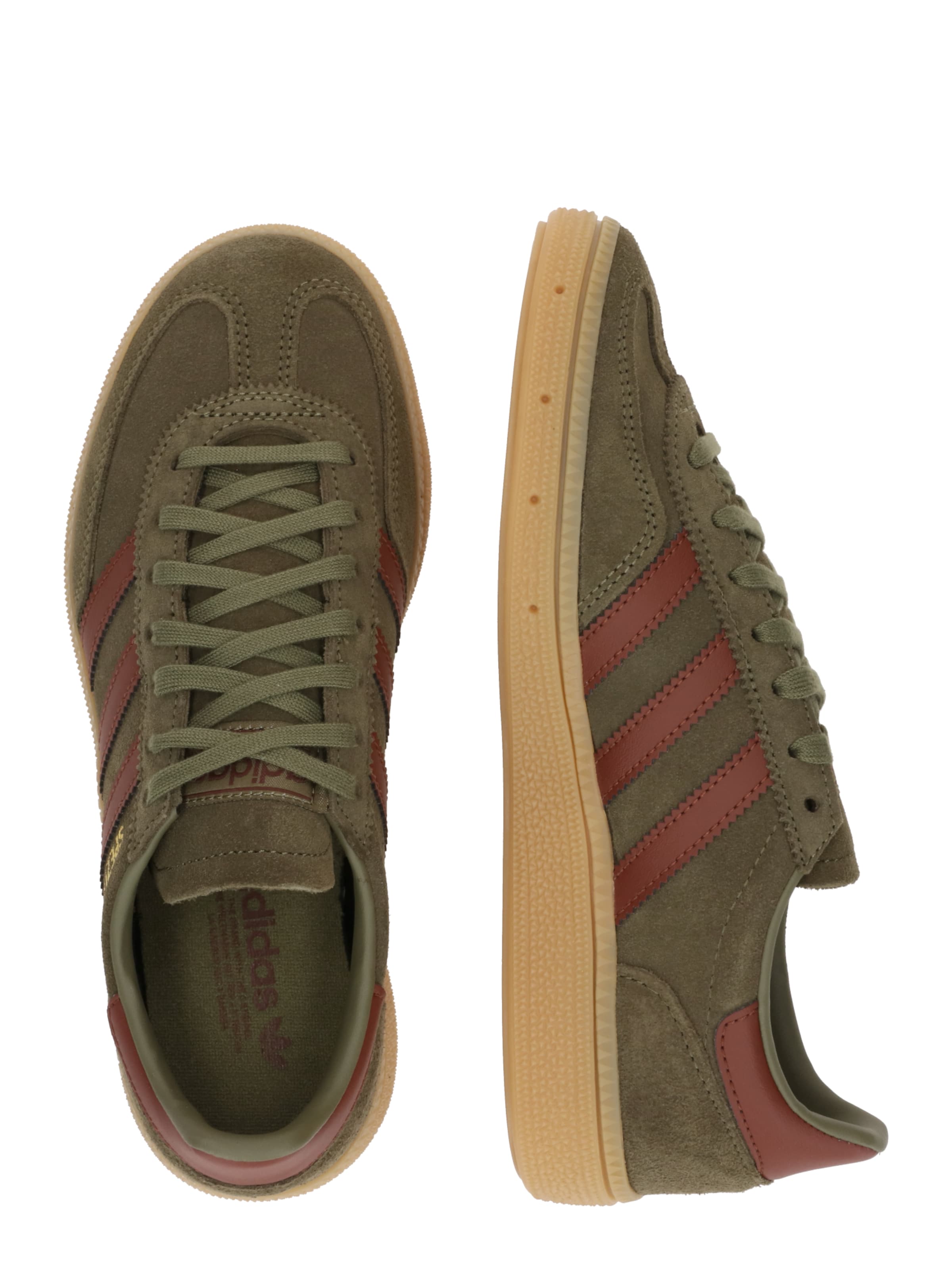 ADIDAS ORIGINALS Кроссовки 'HANDBALL SPEZIAL' в Зеленый