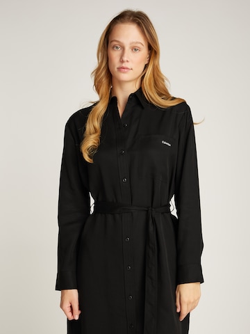 Abito camicia di Calvin Klein Jeans in nero