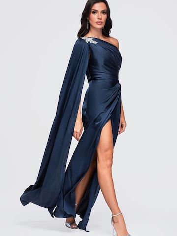 Ombre Abendkleid‌‌‌ in Blau