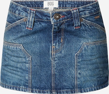 BDG Urban OutfittersSuknja - plava boja: prednji dio