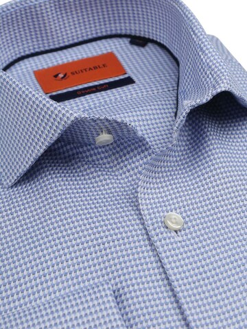 Suitable Slim Fit Hemd‌ in Blau
