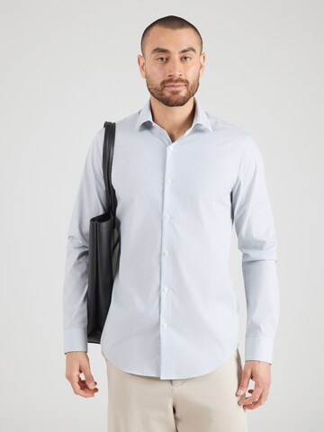 Calvin Klein Regular Fit Skjorte i blå: forside